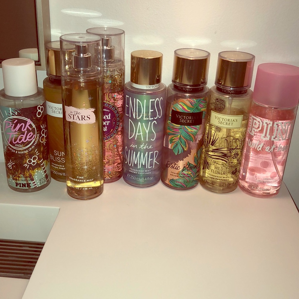 bundle of purfumes